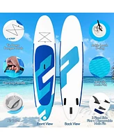 11 Ft Inflatable Stand Up Paddle Board with Aluminum Paddle