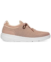 FitFlop Women's Super-q Knit Slip-On Lace-Up Sneakers