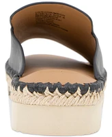 Gentle Souls Women's Leilani Slide Flatform Sandals