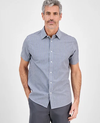 Michael Kors Men's Classic-Fit Stripe Shirt