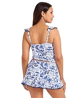 Tommy Bahama Ruffled Tankini Swim Skirt