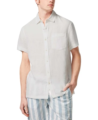 Scotch & Soda Men's Regular-Fit Button-Down Linen Shirt