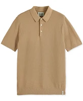 Scotch & Soda Men's Knitted Polo Shirt