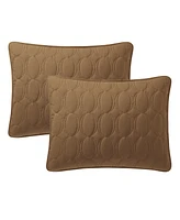 Vcny Home Circles Pinsonic 3-Pc. Quilt Set, King