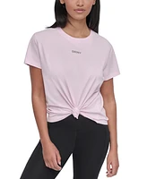 Dkny Women's Studded-Logo T-Shirt