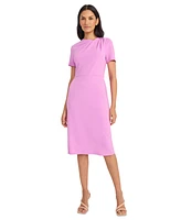 Maggy London Women's Ruched Sheath Dress