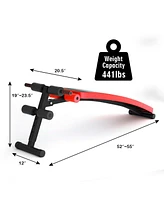Folding Weight Bench Adjustable Sit-up Board Workout Slant Bench