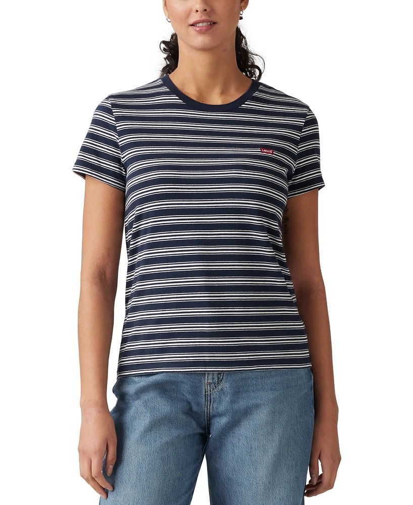 Levi's Women's The Perfect Crewneck Cotton T-Shirt