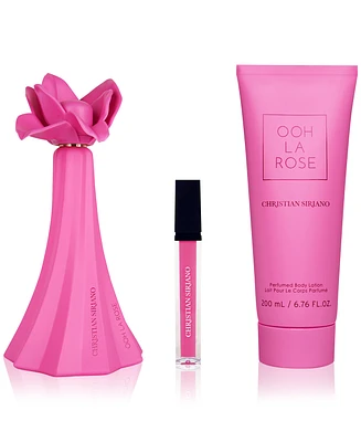 Christian Siriano 3-Pc. Ooh La Rose Eau de Parfum & Body Lotion Gift Set
