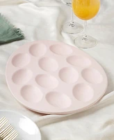 Haven Oval Stoneware Egg Tray