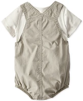 Little Planet by Carter's Baby Boys 2-Pc. Organic Cotton Top & Bubble Romper Set