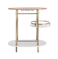 Iva 3 Tier Swivel Bar Table