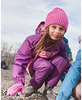 Deux par Girl Cuffed Knit Hat Vibrant Pink - Toddler|Child