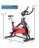 Magnetic Exercise Bike Fitness Cycling Bike with 35Lbs Flywheel for Home and Gym