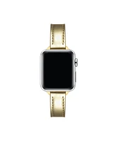 Posh Tech Carmen Metallic Leather Band for Apple Watch