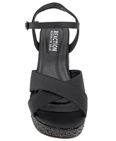 Kenneth Cole Reaction Women's Reeva Silk Platform Sandals