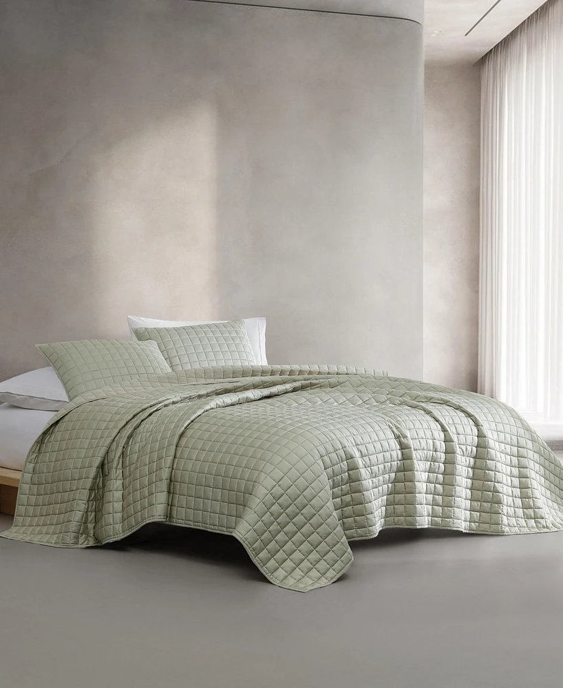 Calvin Klein Lyocell Solid 3-Pc. Quilt Set