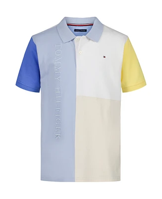 Tommy Hilfiger Toddler and Little Boys Montauk Pieced Polo Shirt