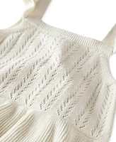 Little Planet by Carter's Baby Girls Organic Cotton Pointelle Romper, Exclusively at Macy's