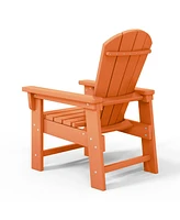 Kids Outdoor Hdpe Adirondack Plastic Patio Chair