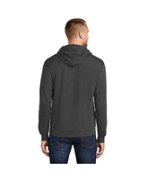 Starter Men's Charcoal Buffalo Bills Arch Over Logo Pullover Hoodie