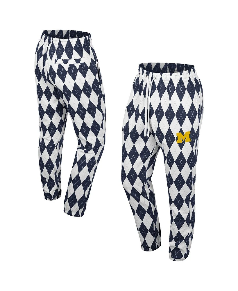 Colosseum Men's Navy Michigan Wolverines The Dealio Pants