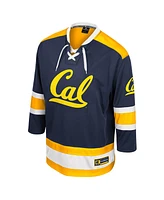 Colosseum Men's Navy Cal Bears Athletic Machine Fashion Hockey Jersey