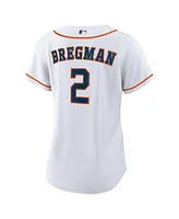 Nike Women's Alex Bregman White Houston Astros Home Replica Player Jersey