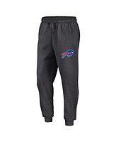 Fanatics Men's Heather Charcoal Buffalo Bills Boost Fleece Joggers