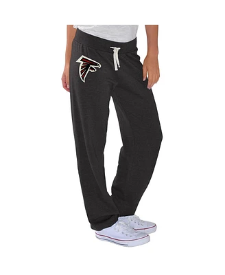 G-iii 4Her by Carl Banks Women's Black Atlanta Falcons Scrimmage Fleece Pants