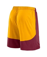 Fanatics Men's Burgundy/Gold Washington Commanders Launch Shorts