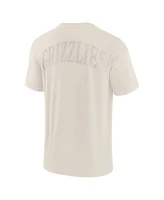 Fanatics Men's Cream Memphis Grizzlies Elements Iconic T-Shirt