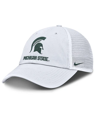 Nike Men's White Michigan State Spartans Club Trucker Adjustable Hat