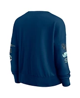 Fanatics Women's Deep Sea Blue Seattle Kraken Go Team Pullover Sweatshirt