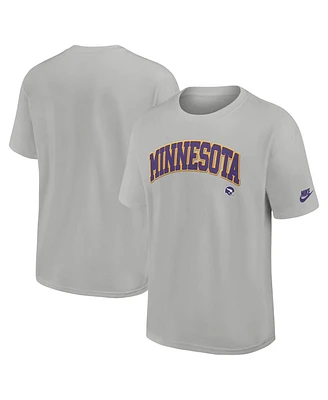 Nike Men's Silver Minnesota Vikings Rewind Max90 Statement T-Shirt