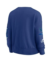 Fanatics Women's Blue Tampa Bay Lightning Go Team Pullover Sweatshirt