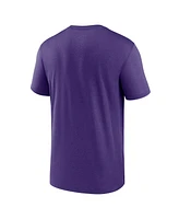 Nike Men's Purple Lsu Tigers On-Court Basketball Legend Practice Performance T-Shirt