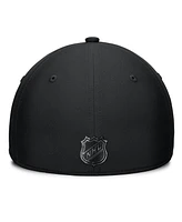 Fanatics Men's Black Seattle Kraken Authentic Pro Road Team Code Side Patch Flex Hat