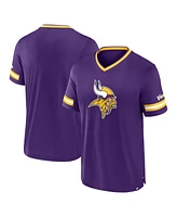 Fanatics Men's Purple Minnesota Vikings Stripe Stacking T-Shirt