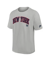 Nike Men's Silver New York Giants Rewind Max90 Statement T-Shirt