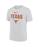 Nike Men's White Texas Longhorns Campus Slant Velocity Performance T-Shirt