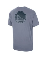 Jordan Men's Blue Golden State Warriors Statement Edition Jumpman Flight Heavyweight T-Shirt