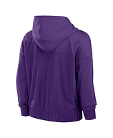 Fanatics Women's Purple Minnesota Vikings Script Lock Full-Zip Hoodie