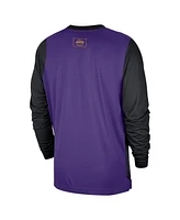 Nike Men's Purple/Black Los Angeles Lakers 2024/25 City Edition Authentic Pregame Performance Long Sleeve Shooting T-Shirt