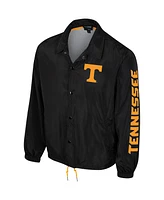 The Wild Collective Men's and Women's Black Tennessee Volunteers Coaches Full-Snap Jacket