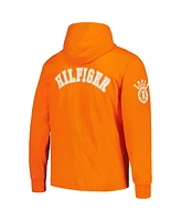 Tommy Hilfiger Men's Orange Denver Broncos Morgan Long Sleeve Hoodie T-Shirt