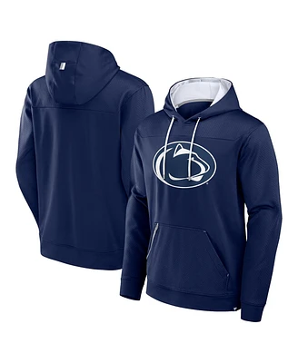 Fanatics Men's Navy Penn State Nittany Lions Defender Dot Faded Primary Pullover Hoodie