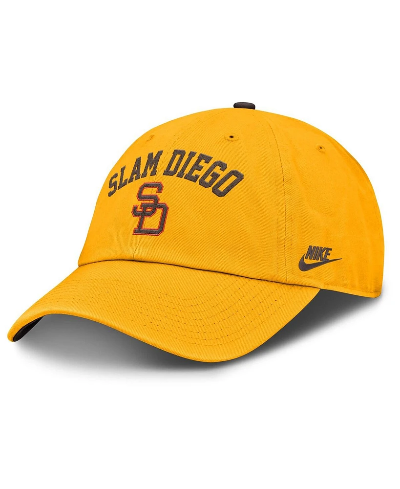 Nike Men's Gold San Diego Padres Cooperstown Collection Club Adjustable Hat