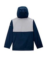 Columbia Big Boys and Girls Navy Penn State Nittany Lions Rainy Fields Lined Hoodie Full-Zip Jacket