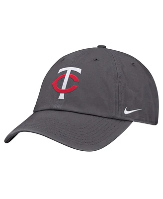 Nike Men's Gray Minnesota Twins Club Adjustable Hat